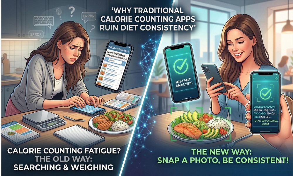 Why Traditional Calorie Counting Apps Ruin Diet Consistency