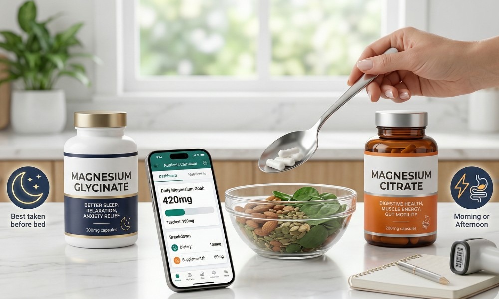 Magnesium Glycinate vs Citrate